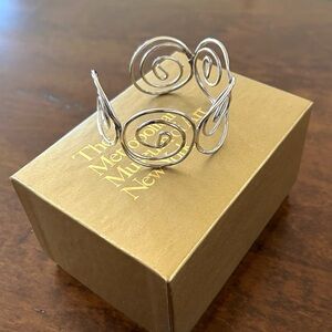 Sterling Silver Vintage Spiral Bracelet - Metropolitan Museum of Art